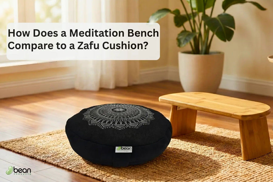 How Does a Meditation Bench Compare to a Zafu Cushion