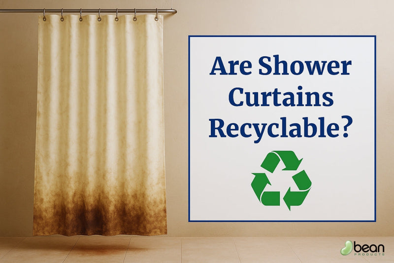 are shower curtains recyclable