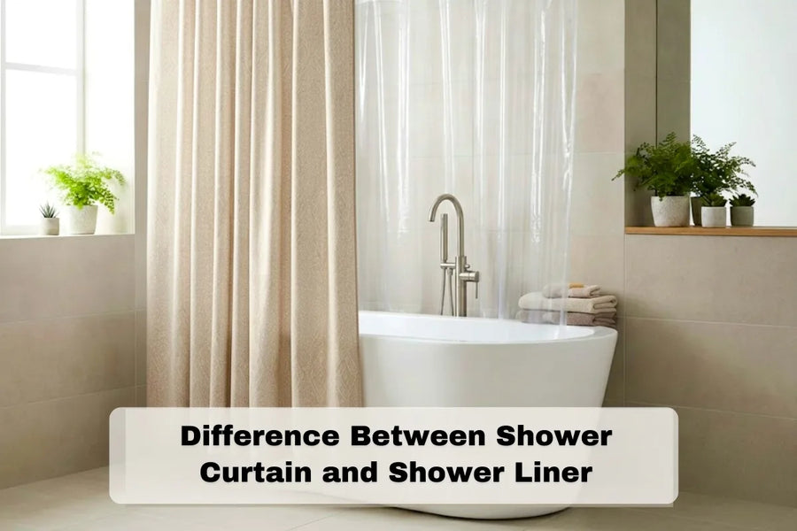 Difference Between Shower Curtain and Shower Liner