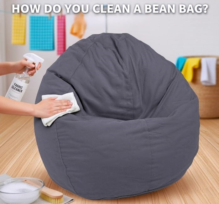 how do you clean a bean bag
