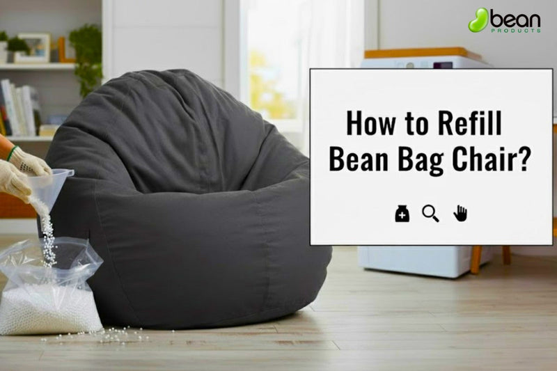 how to refill bean bag chair