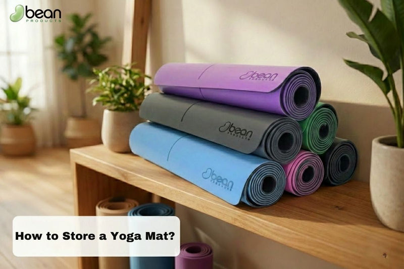 yoga mat storage best practices infographic