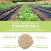 Hemp Mulch Hurd for Organic Gardening and Soil Health