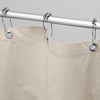 Cotton Shower Curtain – White or Natural, Bath, Tub + Stall Sizes