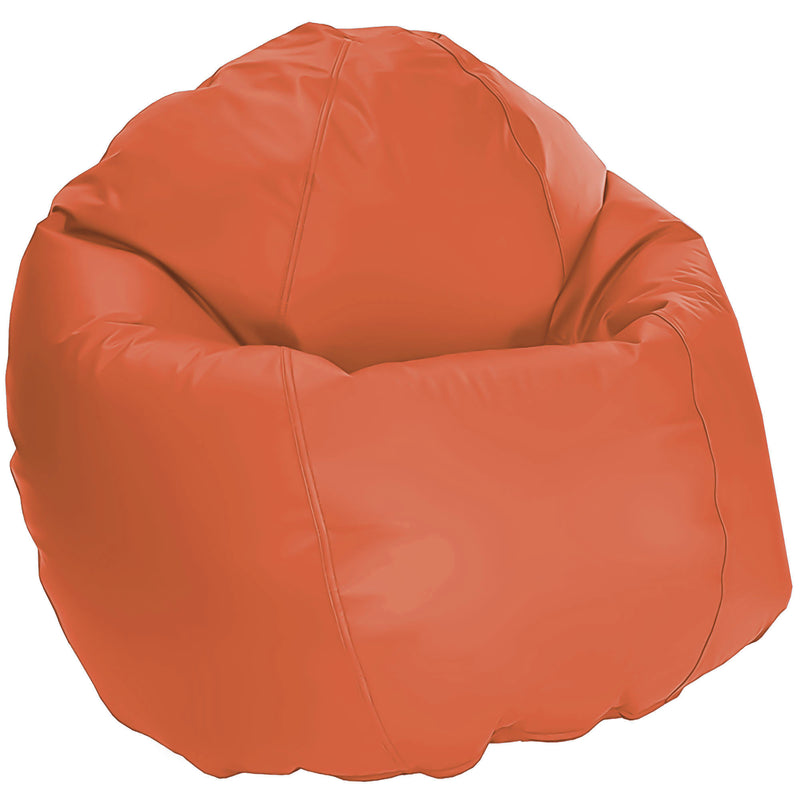Bean Products Small Vinyl Bean Bag Chair | Filled w/Polystyrene Beads & CertiPUR Foam | Made in USA | 31”W, 33”L, 20”H | 15lb | Available in 2 Sizes