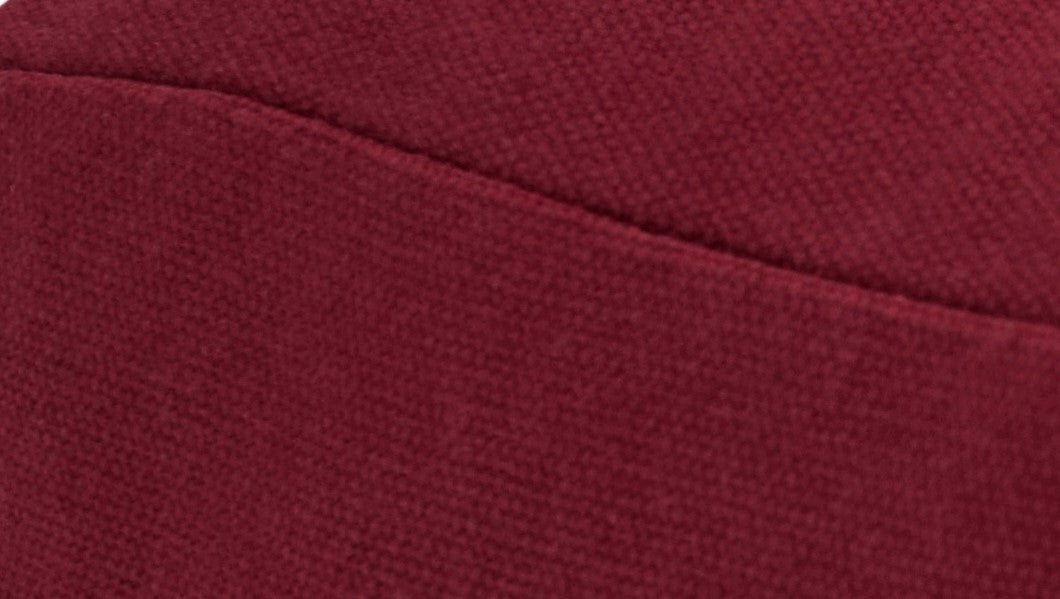 Red cushion upholstery option for ergonomic sitting chair