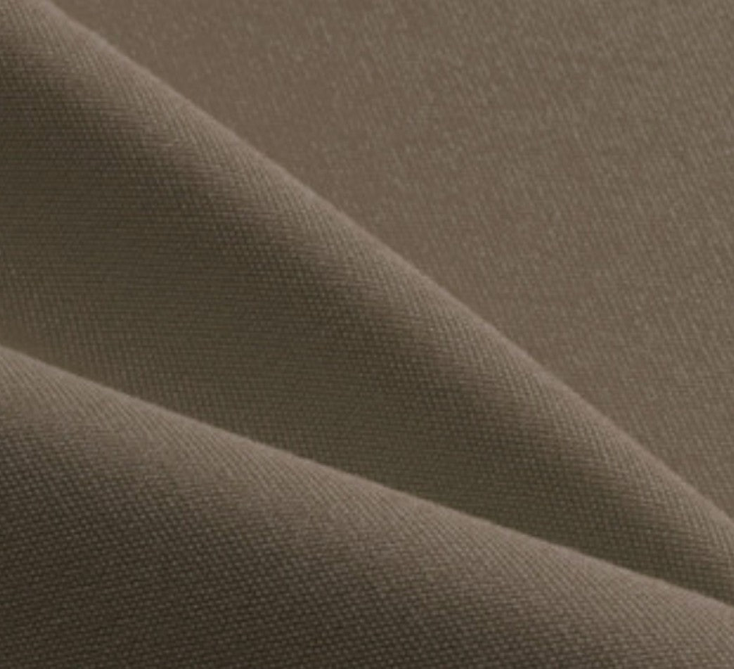 Brown fabric texture close-up, heavy-duty woven material