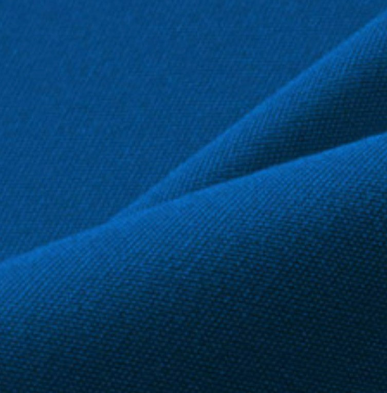 Blue fabric texture close-up, strong water-resistant material detail