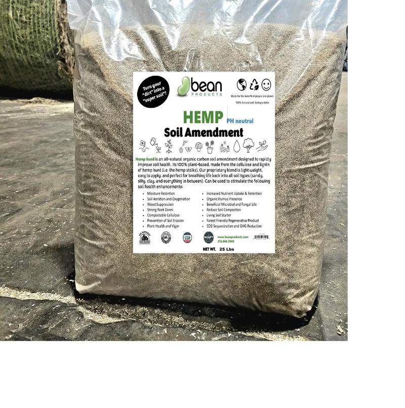hemp soil amendment 25 pound bag