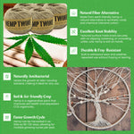 Hemp Twine, Cord Rope Gardening Crafting Cooking Jewelry Decor assorted sizes and colors and beeswax waxed