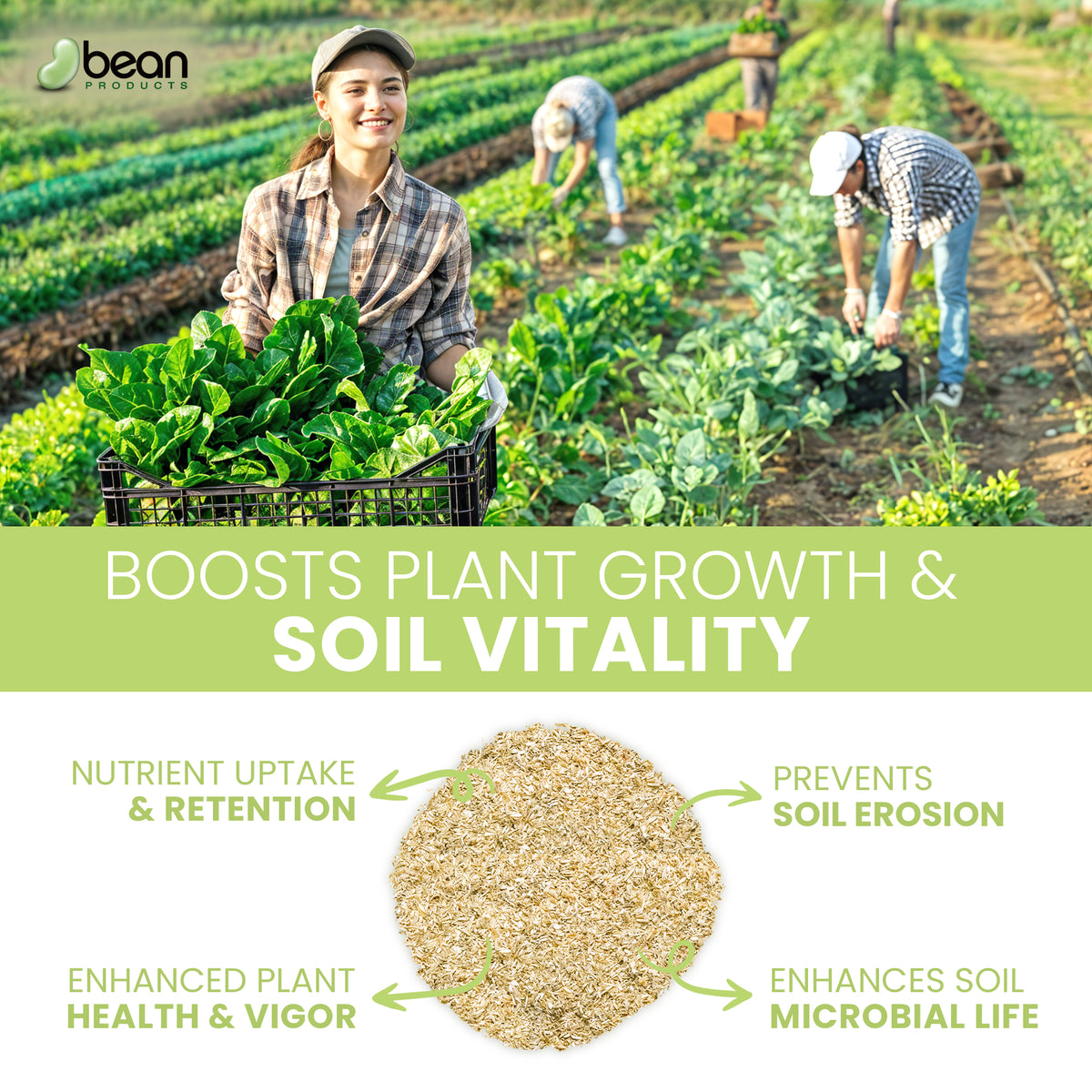 Hemp Hurd Soil Amendment