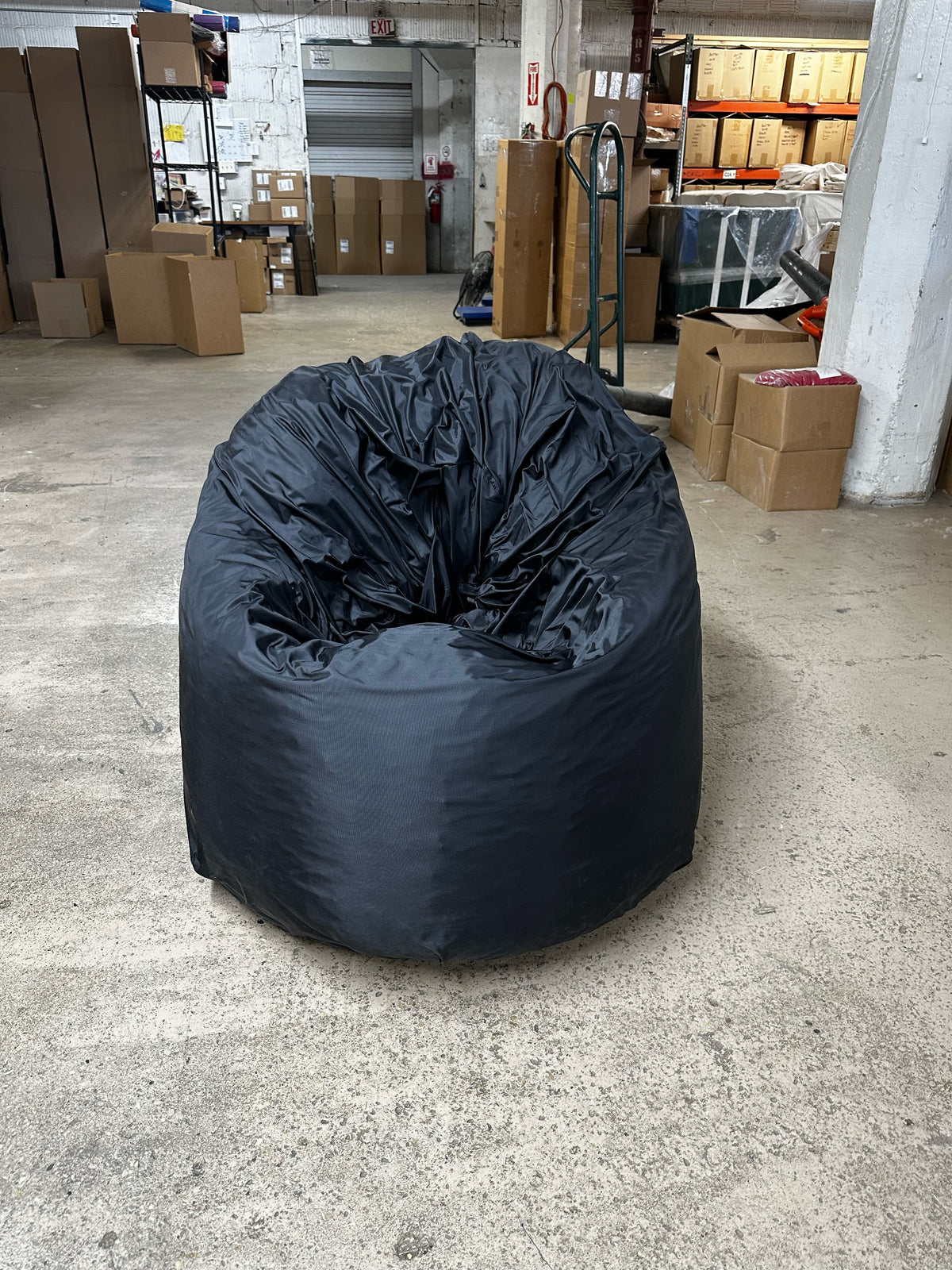 ComfyBean bean bag chair cover only in storage/warehouse setting, unfilled waterproof cover – filling not included
