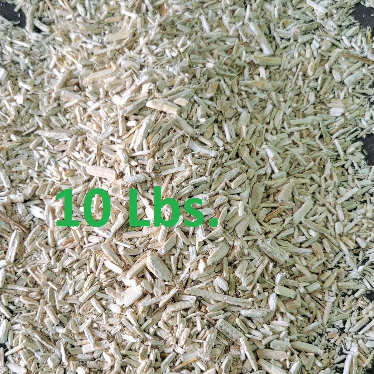 10 lbs organic hemp hurd for hempcrete construction and natural insulation