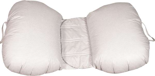 U-shaped maternity pregnancy pillow for full body support during pregnancy, designed for comfortable side sleeping