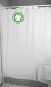 Organic Cotton Shower Curtain – Bath, Tub + Stall Sizes – Made in USA