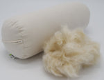 Neck Roll pillow stuffed with kapok fiber 100% organic by bean products