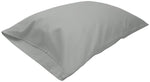Cotton Sateen Pillow Cover Standard Gray