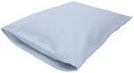 Cotton Sateen Pillow Cover Toddler/Travel Blue