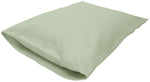Cotton Sateen Pillow Cover Toddler/Travel Sage