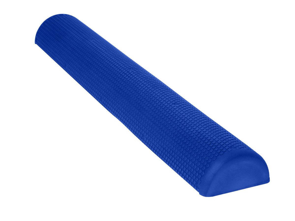 Angled edge EVA foam roller for specialized muscle release and therapy use