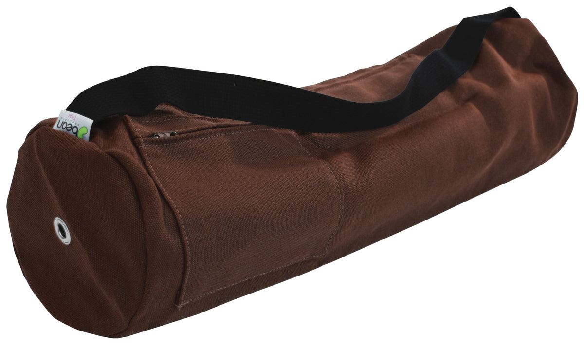 extra large hemp yoga mat bag with adjustable strap