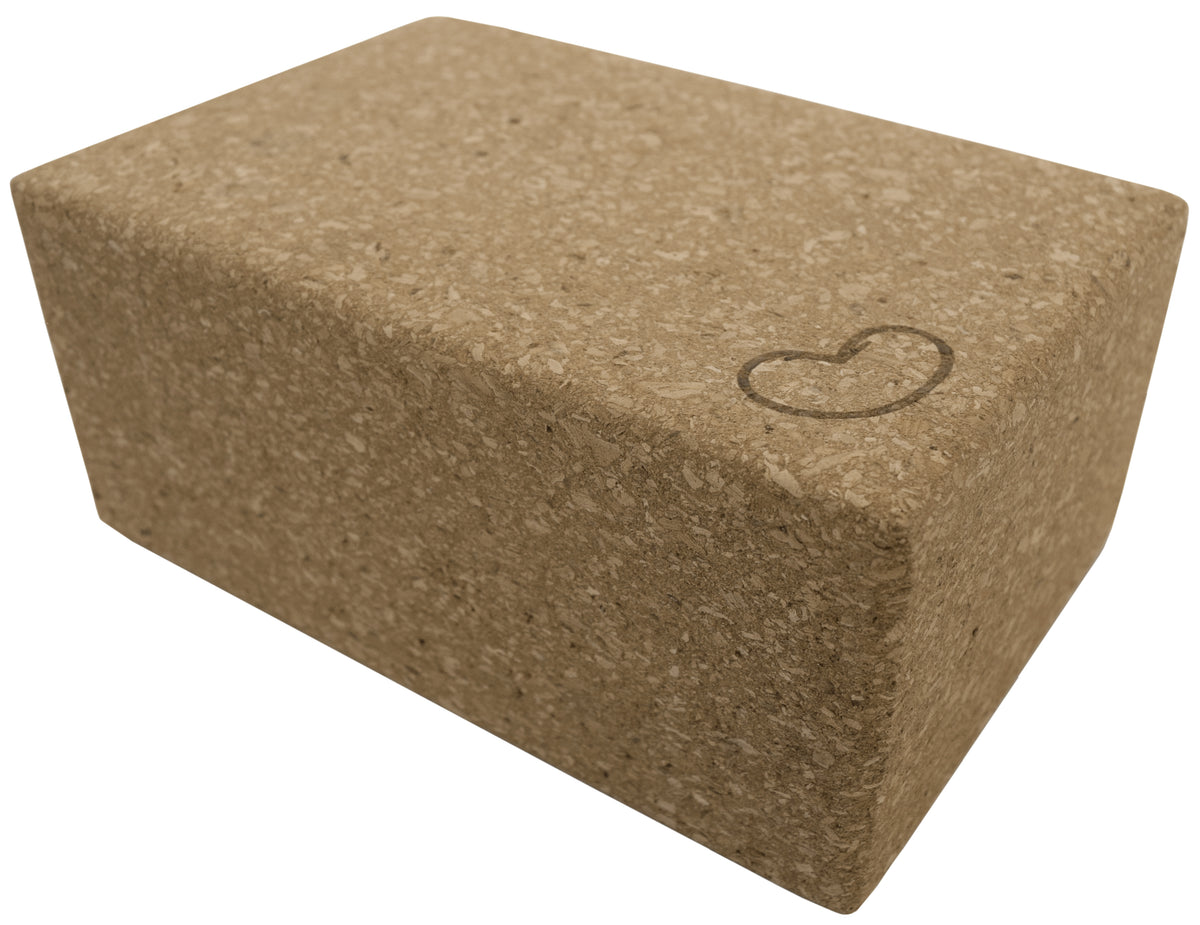 Cork Yoga Block 9 x 6 x 4