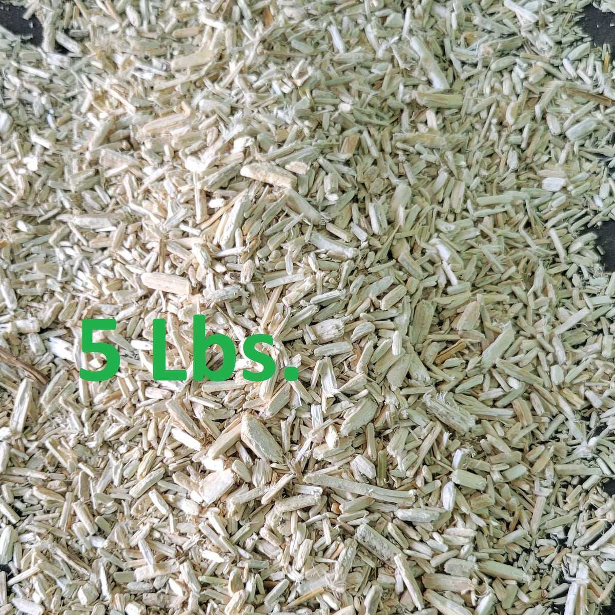 5 lbs organic hemp hurd for making hempcrete sustainable building material