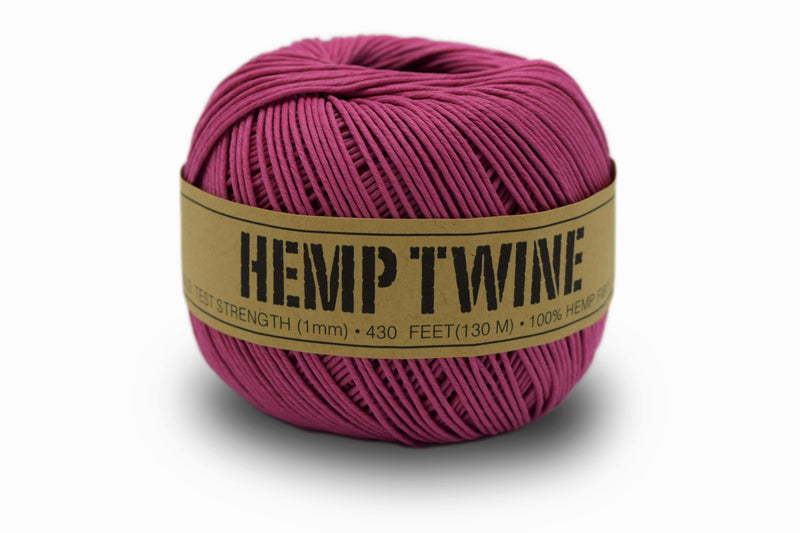 Waxed Hemp Twine - Waxed Hemp String 1 mm