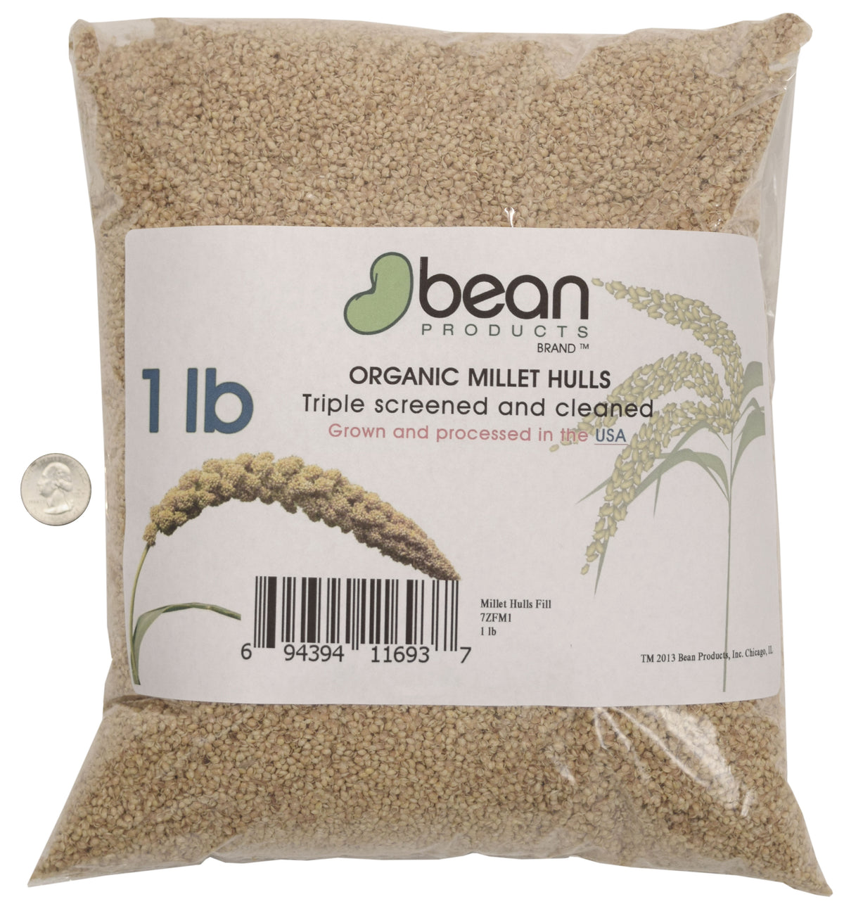 Organic Millet Hull Fill