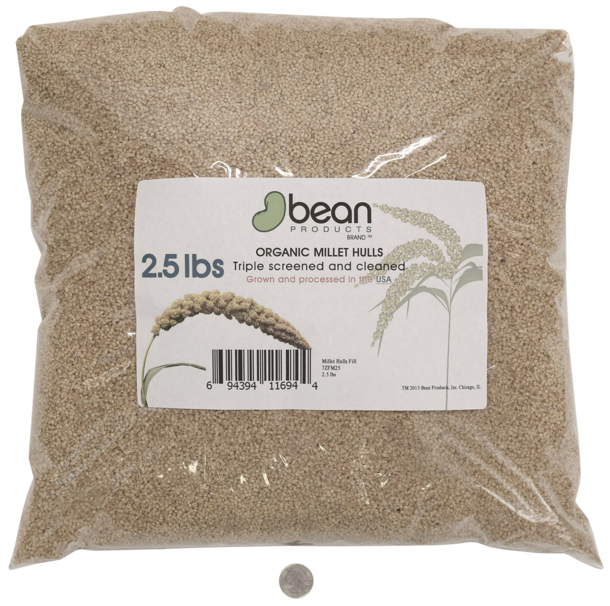Organic Millet Hull Fill