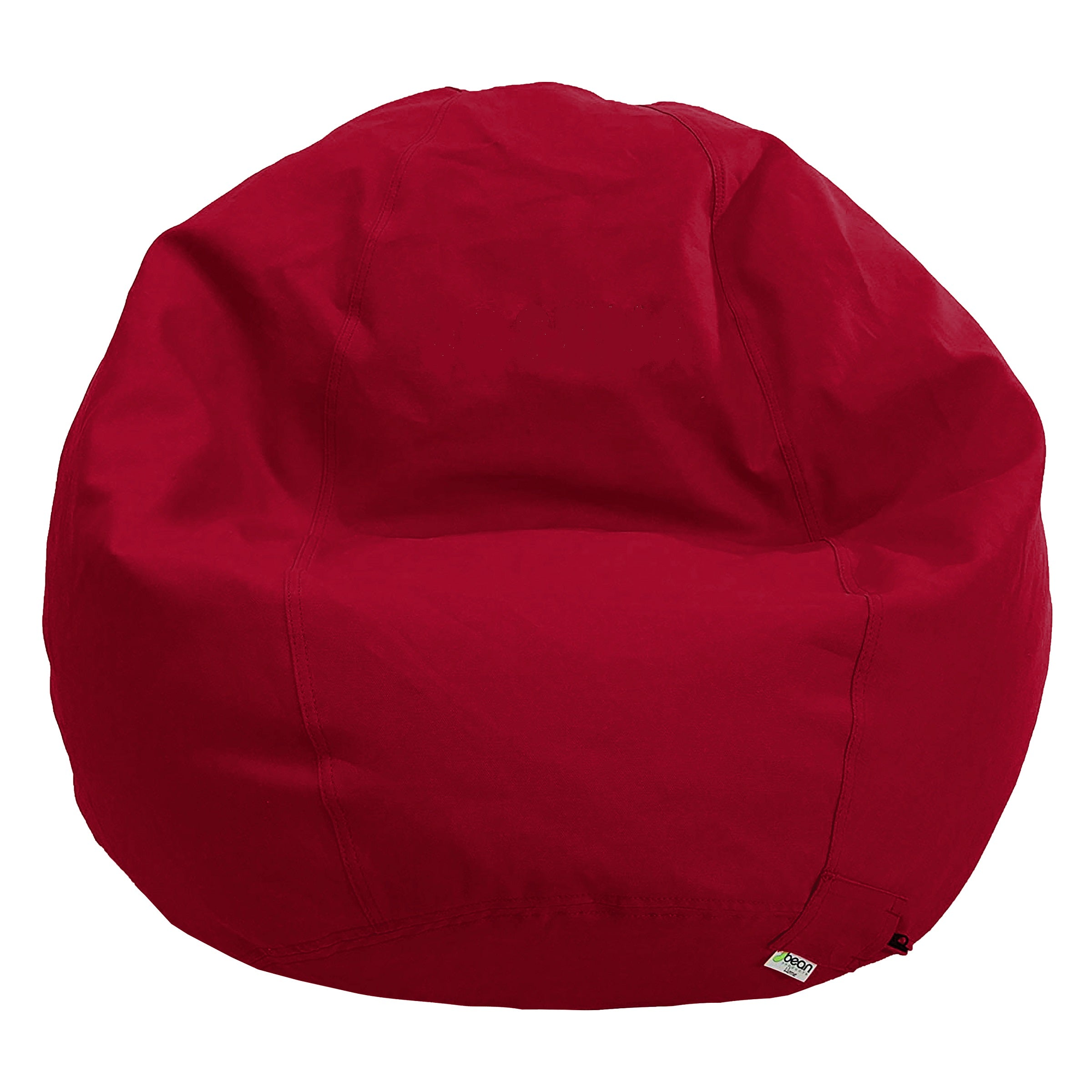 Bean Bag Chair Organic Cotton Lounger for Adults Teens – Bean