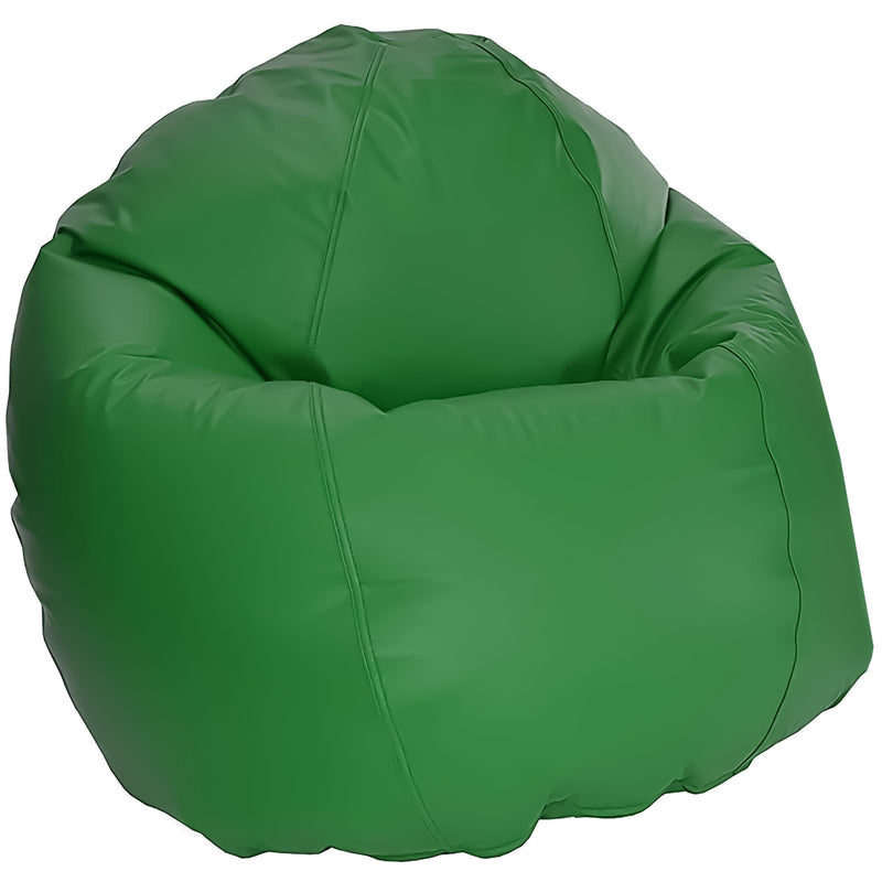 Vinyl bean bag green comfybean beanbag chair