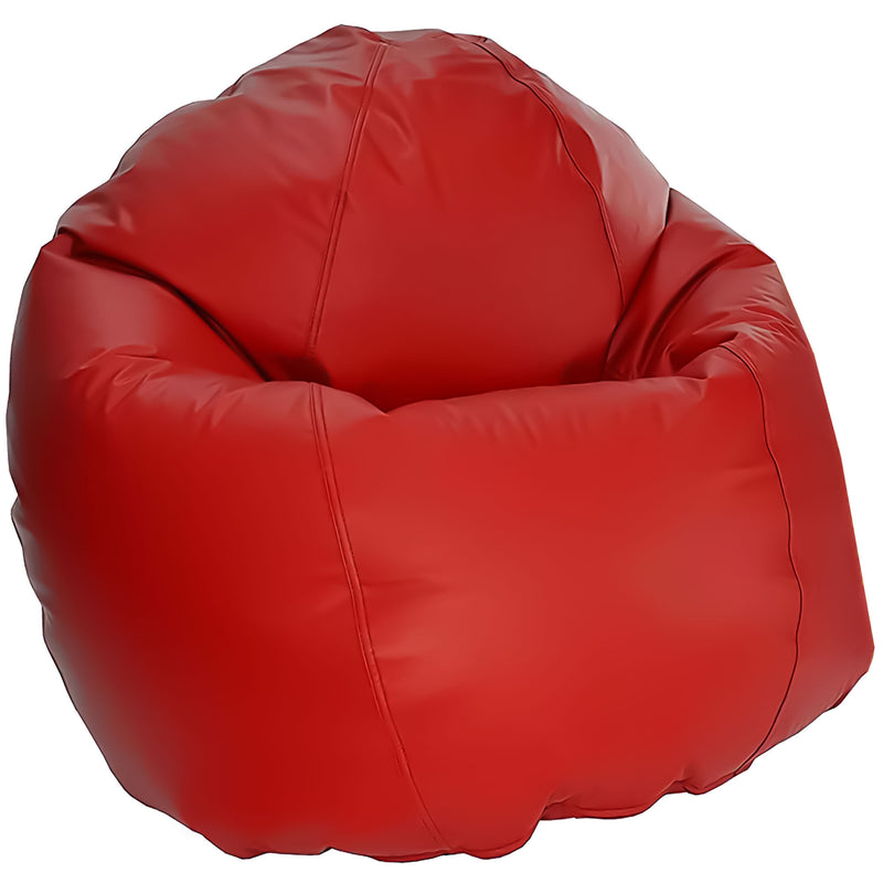 Vinyl bean bag red comfybean beanbag chair