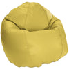 Vinyl bean bag yellow comfybean beanbag chair