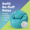 reflill re-fluff relax bean bag bead uses
