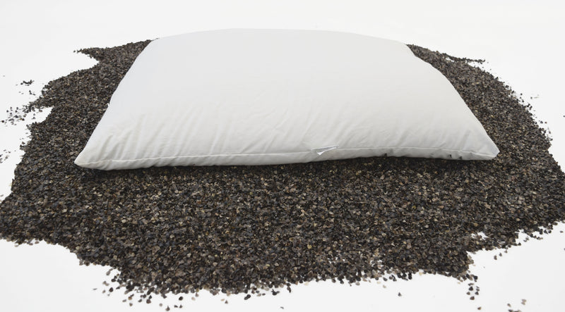 Hull Pillow Barley Pillow Buckwheat Hull-Filled Pillow, Standard