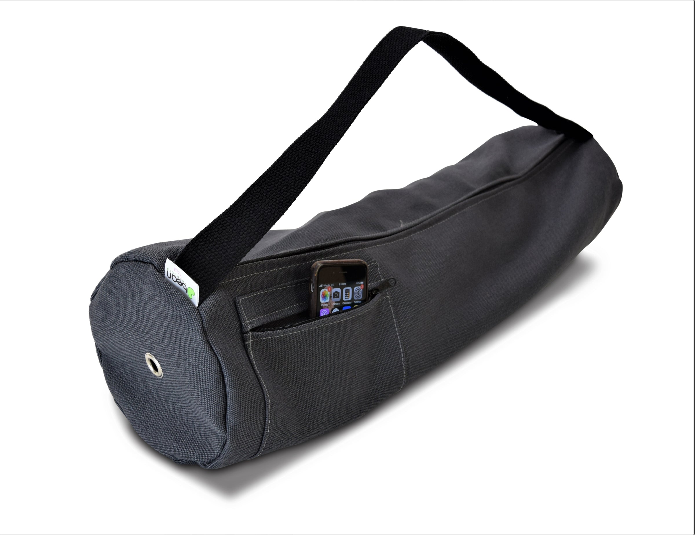Hemp Yoga Mat Bag Yoga Mat Carrier Full-Zip Eco Friendly Exercise Yoga Mat  Carry Bag with Storage Pockets