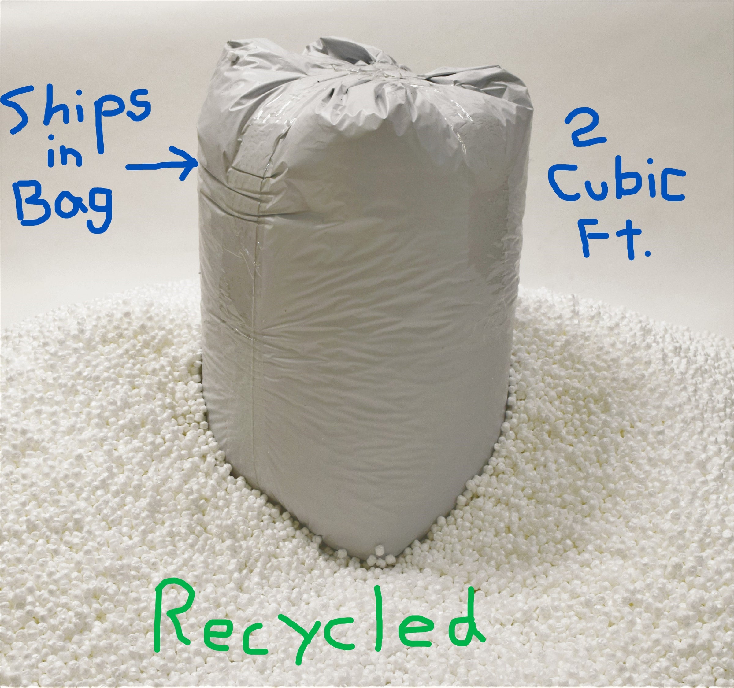 Bean Bag Fill - Non-Toxic Bean Bag Filling - new recycled beanbag