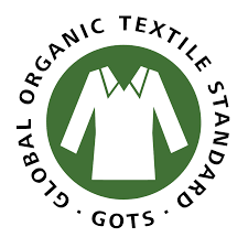 GOTS certified organic textile standard logo for cotton yoga mat