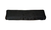 black meditation bench cushion