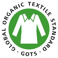 GOTS certified organic textile standard logo for eco-friendly pillow protector