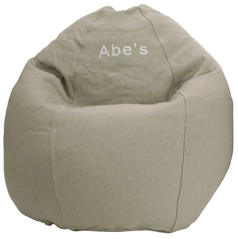 ComfyBean Kid's Bean Bag Chair - Hemp