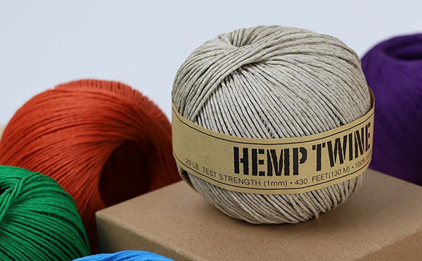 Hemp Cord 20 lb Set of 4 - Earthy Pastel – Honey Bee Stamps