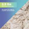 2.5 pound kapok fiber 100% organic 