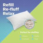kapok fiber filling for pillow stuffing cushions toys crafts fire starter zafu meditation cushion