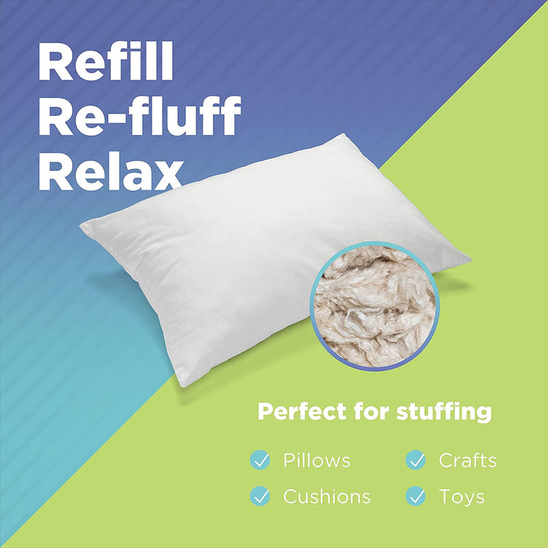 Organic Kapok Fiber Fill Pillow Stuffing – Bean Products
